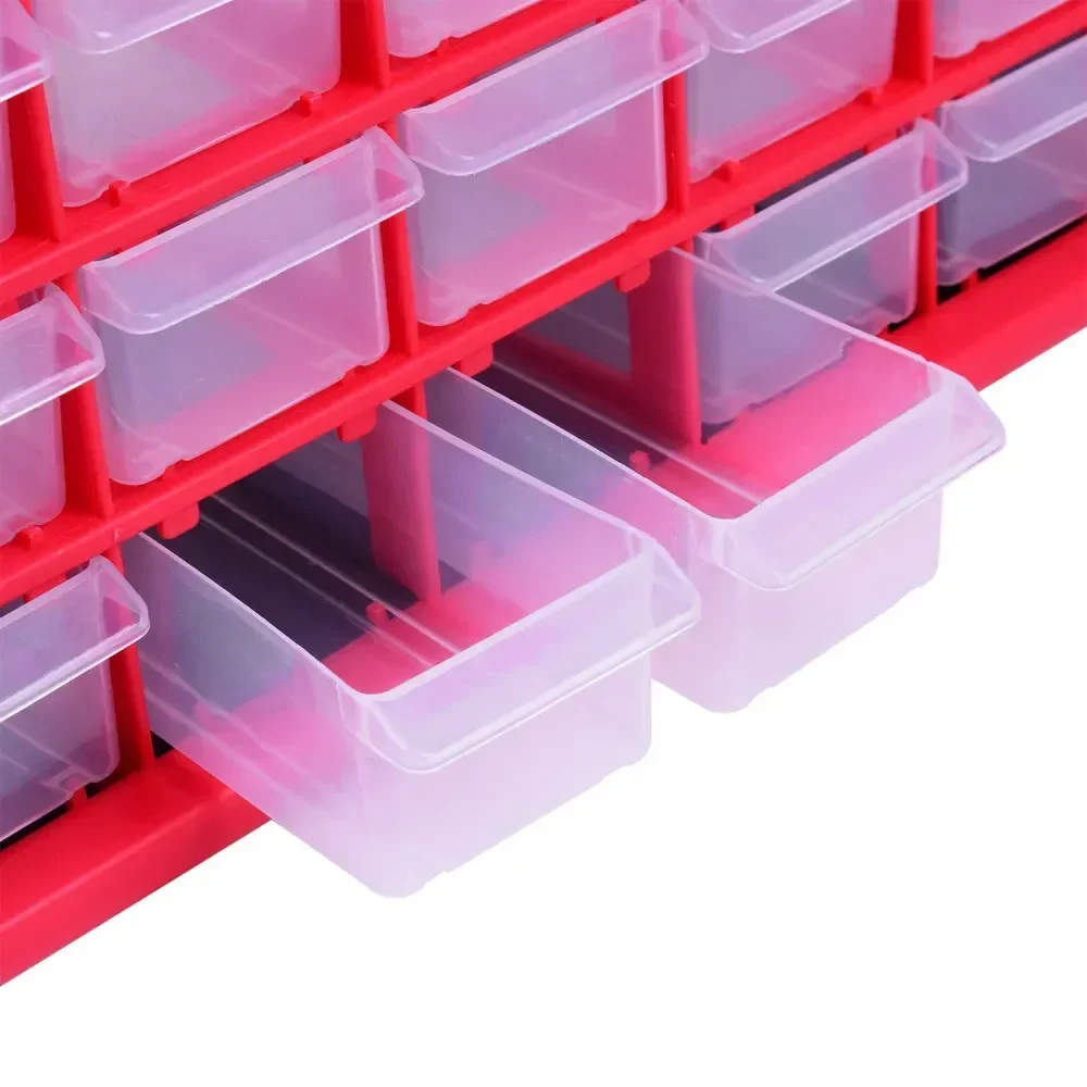 Organizador Plástico 64 Gavetas 50X16X39Cm Worker - Imagem 4