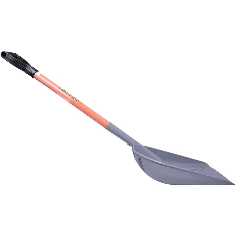 Pá Plástica C/ Cabo De Madeira 79Cm 77540425 Tramontina - Imagem 3