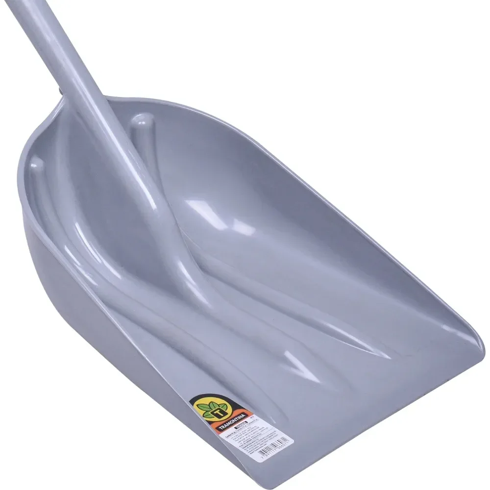 Pá Plástica C/ Cabo De Madeira 79Cm 77540425 Tramontina - Imagem 4