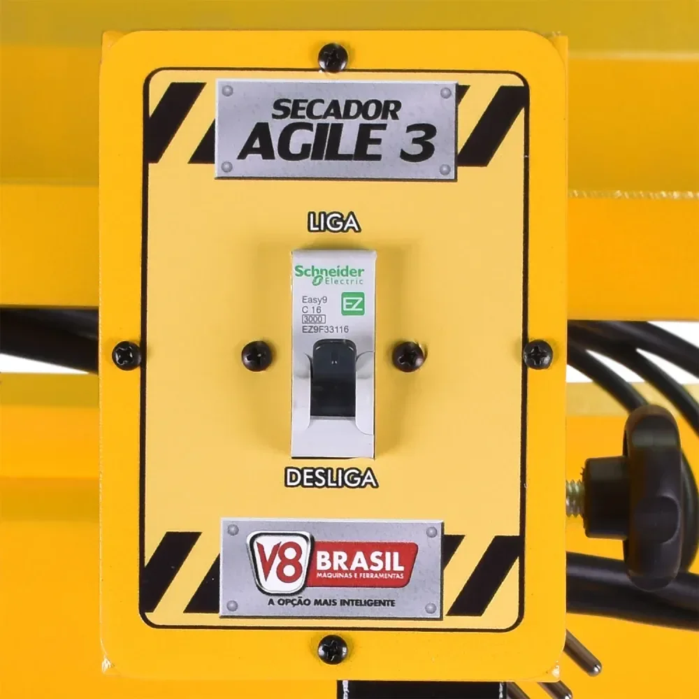 Painel De Secagem Rápida Ágile 3 205Cm 3000W 220V V8 Brasil - Imagem 4