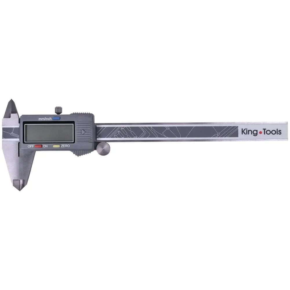 Paquimetro Digital 150Mm 0,01 Mm Kingtools 502150Bl - Imagem 2