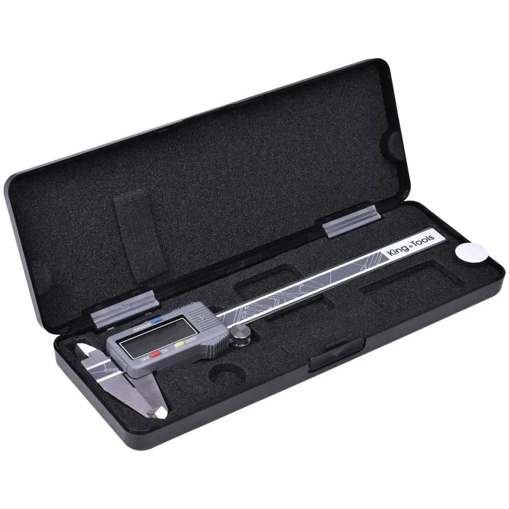 Paquimetro Digital 150Mm 0,01 Mm Kingtools 502150Bl - Imagem 3