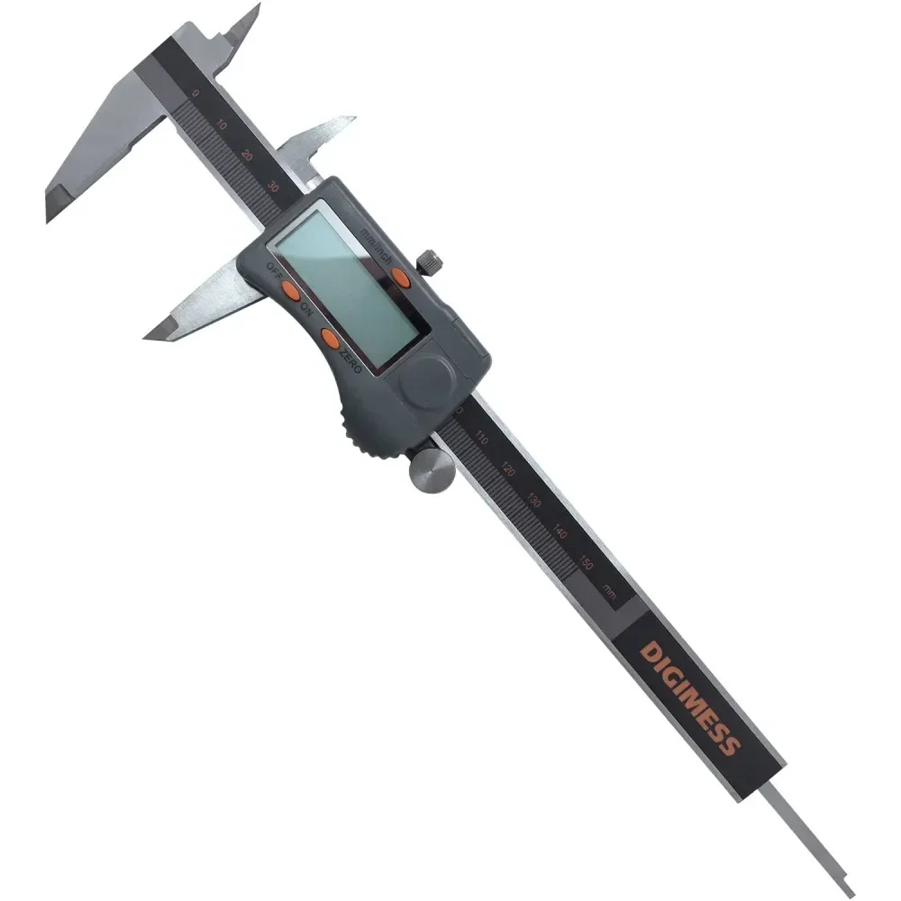Paquímetro Digital 150Mm Com Dígitos Grandes Digimess - Imagem 3