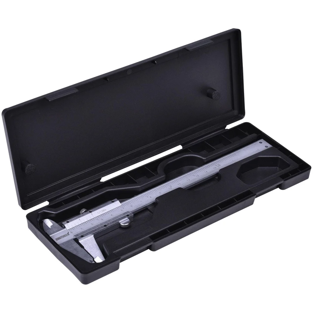 Paquímetro Universal 500.150 Kingtools - Aço Carbono Fosco 150Mm Graduação De 0,05Mm - Imagem 3