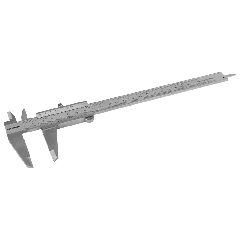 Paquímetro Universal Em Inox 200Mm 0,05Mm 100.003 Digimess - Imagem 2