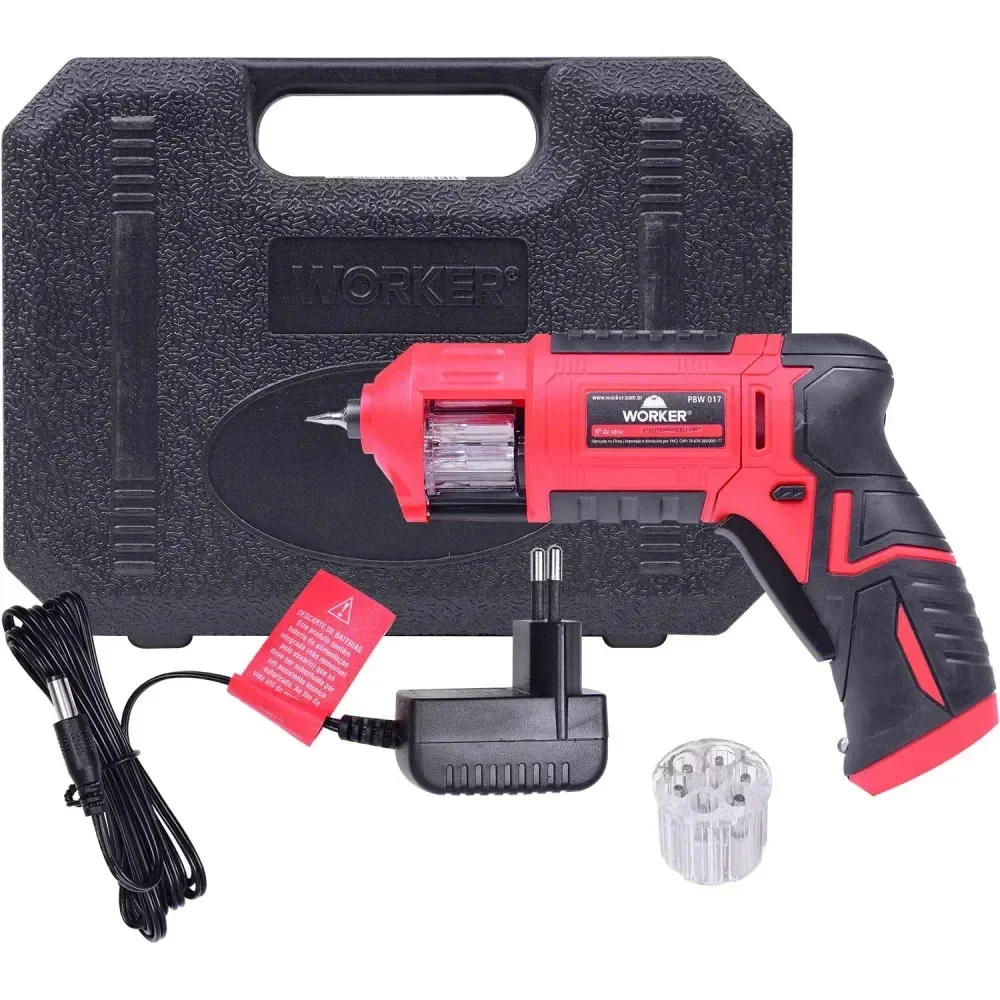 Parafusadeira worker pbw 017 3,6v para montagem Ferramentas Kennedy