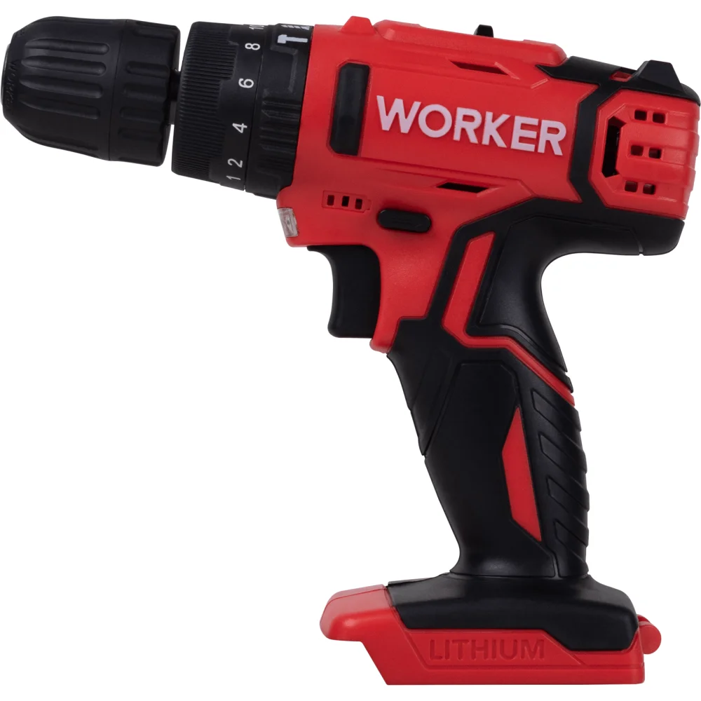 Parafusadeira De Impacto A Bateria 12V 13 Peç Worker - Imagem 2