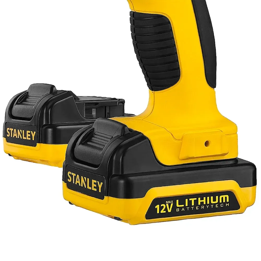 Parafusadeira Furadeira De Impacto A Bateria 12V Biv Stanley - Imagem 4