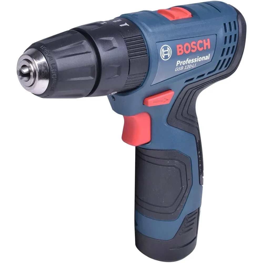 Parafusadeira Furadeira De Impacto A Bateria 12V Bivolt 3/8 Gsb 120-Li Bosch - Imagem 3