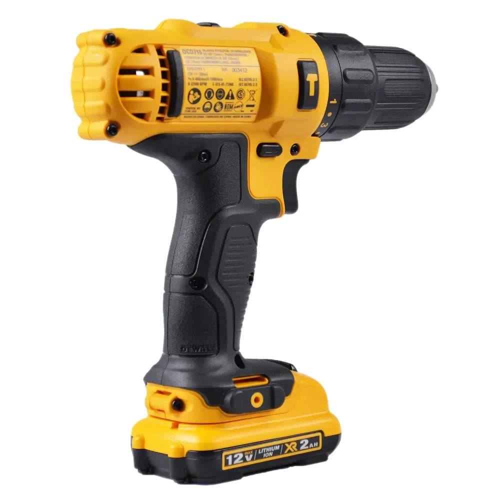 Parafusadeira Furadeira Impacto Bateria 3/8” 12V Biv Dewalt - Imagem 3