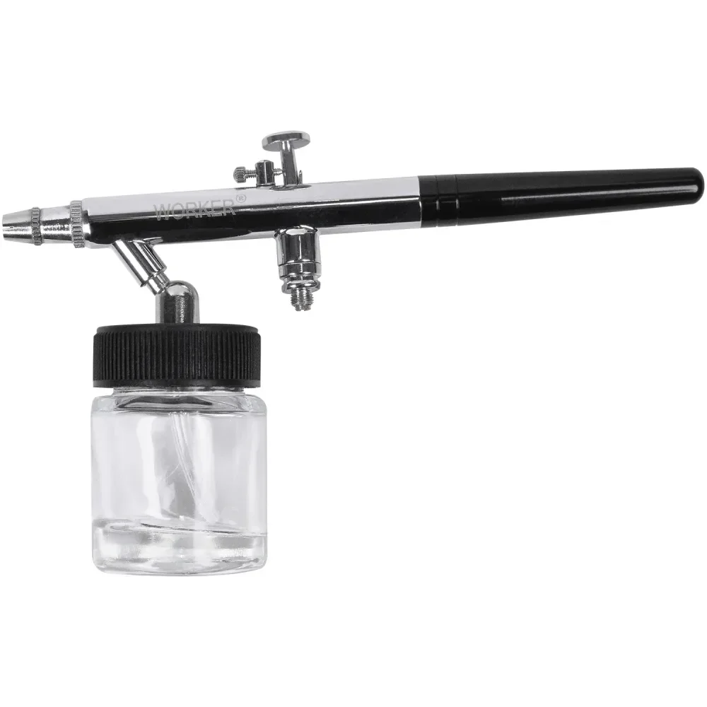Pistola Aerógrafica Para Pintura Worker - Imagem 2