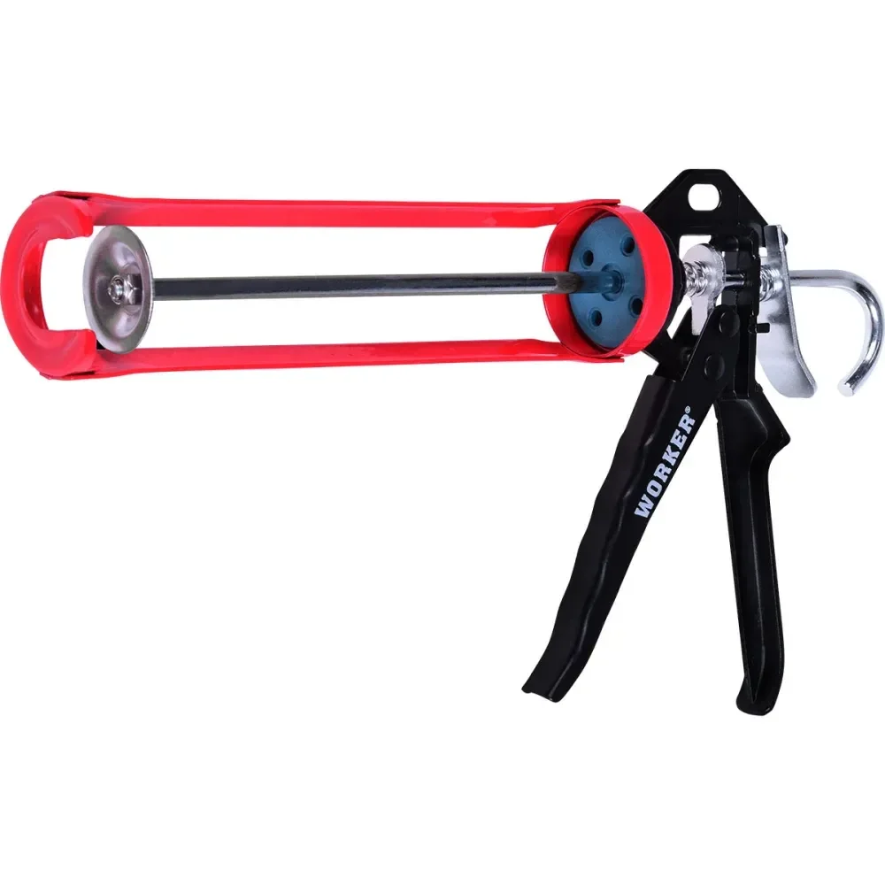 Pistola Aplicadora De Silicone Metálica Pro Line 9 Worker - Imagem 2