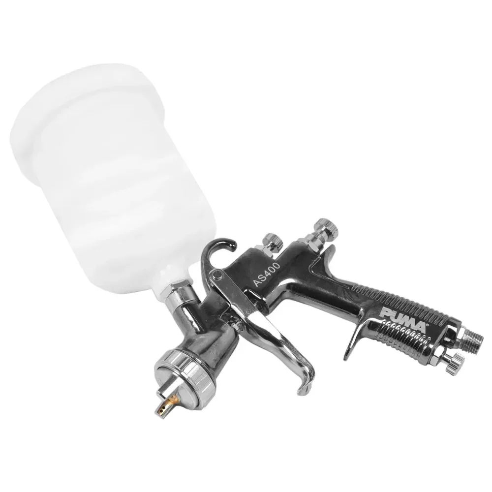 Pistola De Pintura De Gravidade Hvlp 1,3Mm 600Ml As400 Puma - Imagem 2