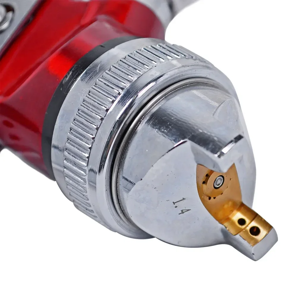 Pistola De Pintura Gravidade Hvlp 1/4 Npt 500Ml Worker - Imagem 4