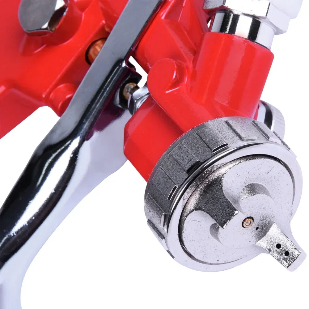 Pistola De Pintura Hvlp Com Caneca 1,5Mm 600Ml Primer Bumafer - Imagem 4