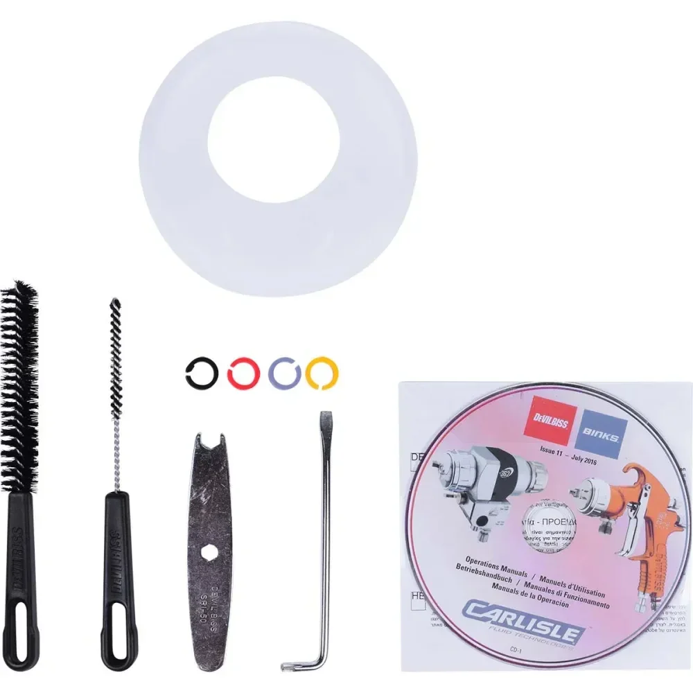 Pistola Para Pintura De Pressão Retoque 1,0Mm 29Psi Devilbiss - Imagem 2