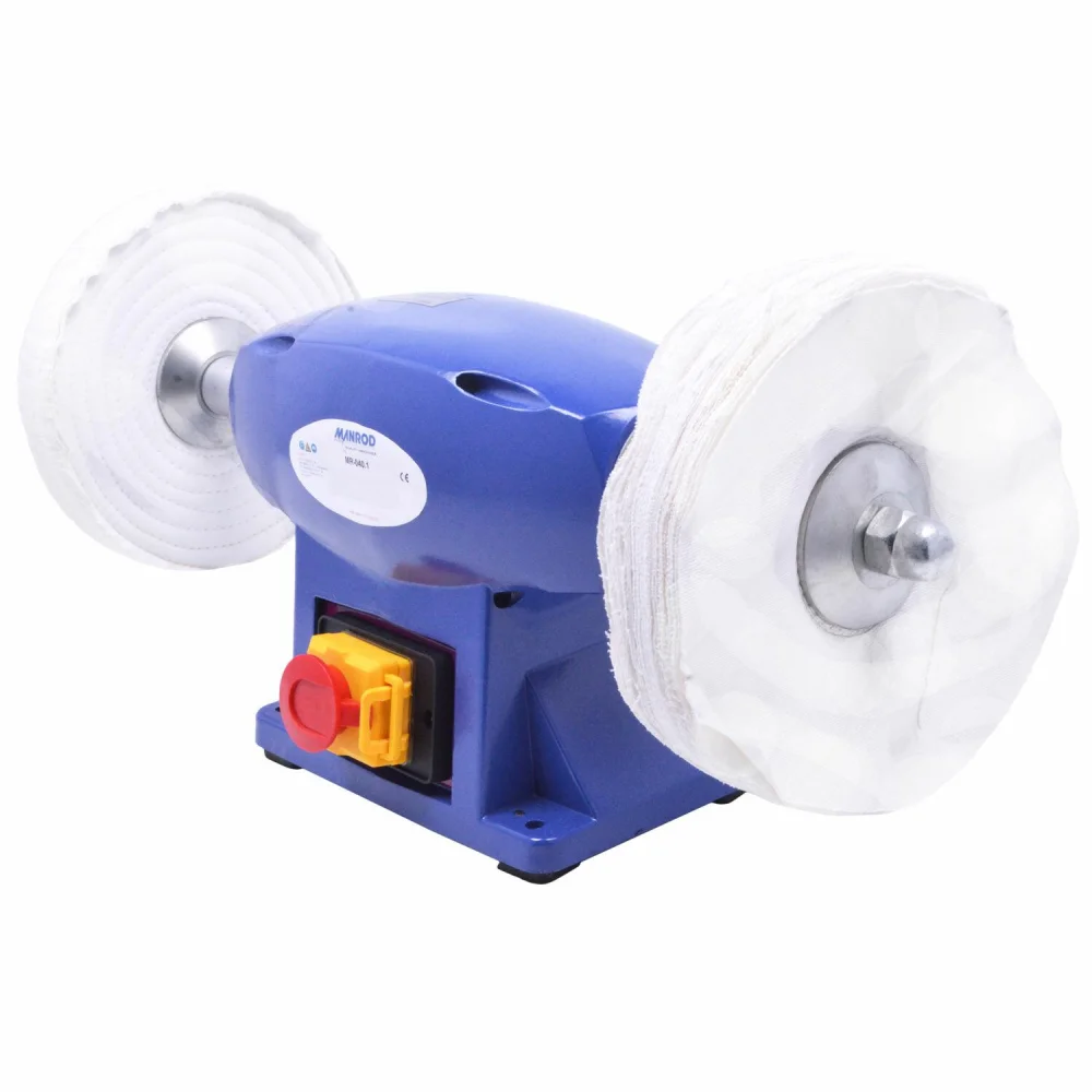 Politriz De Bancada 600W 200X200Mm Mr-040.1 Manrod - Imagem 3