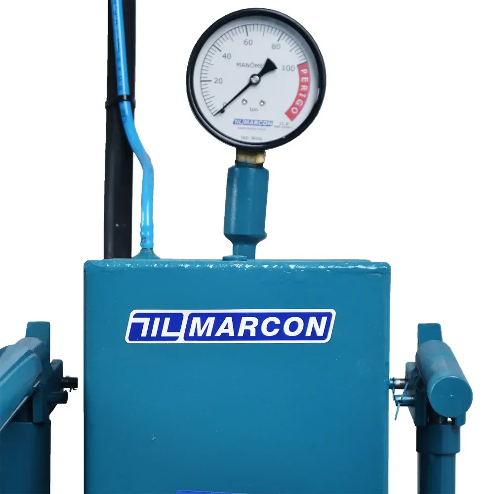 Prensa Hidráulica 100T Com Prensa Auxiliar 15T Marcon - Imagem 4