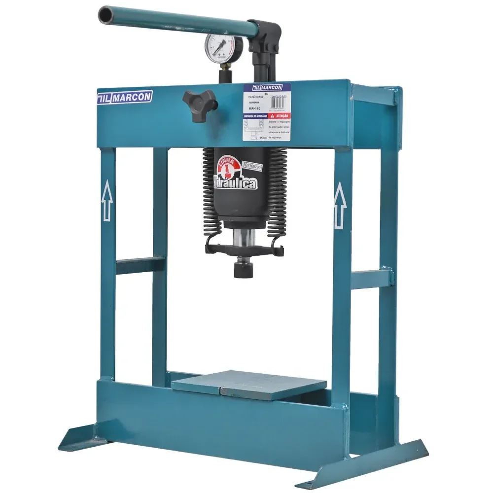 Prensa Hidráulica De Bancada 10 Toneladas Mph-10 Marcon - Imagem 3