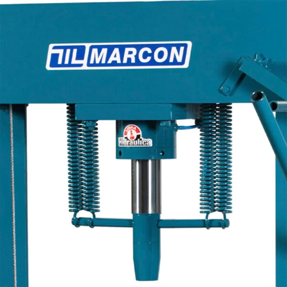Prensa Hidráulica Mph-60 60T Com Manômetro Marcon - Imagem 7