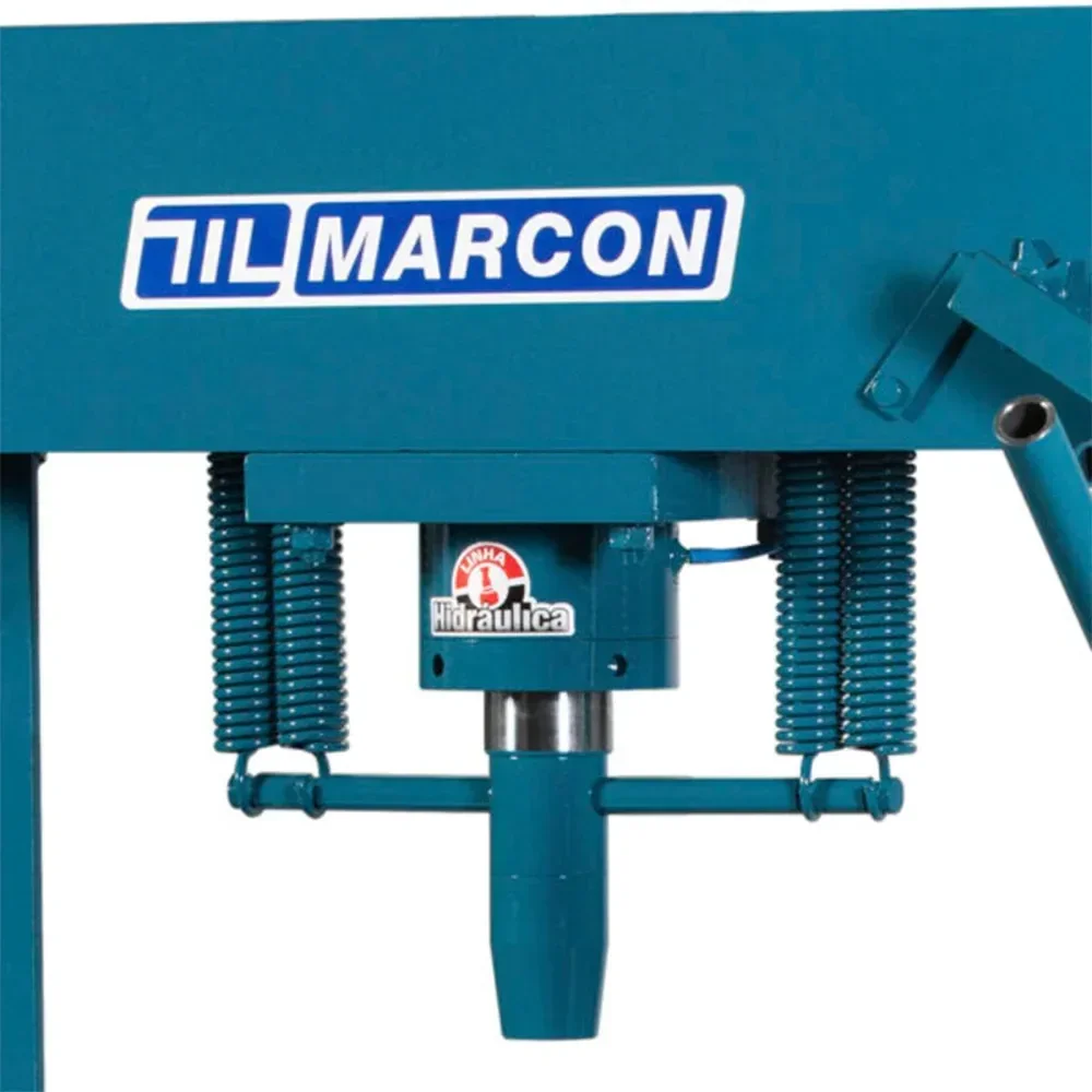 Prensa Hidráulica Mph-60 60T Com Manômetro Marcon - Imagem 8