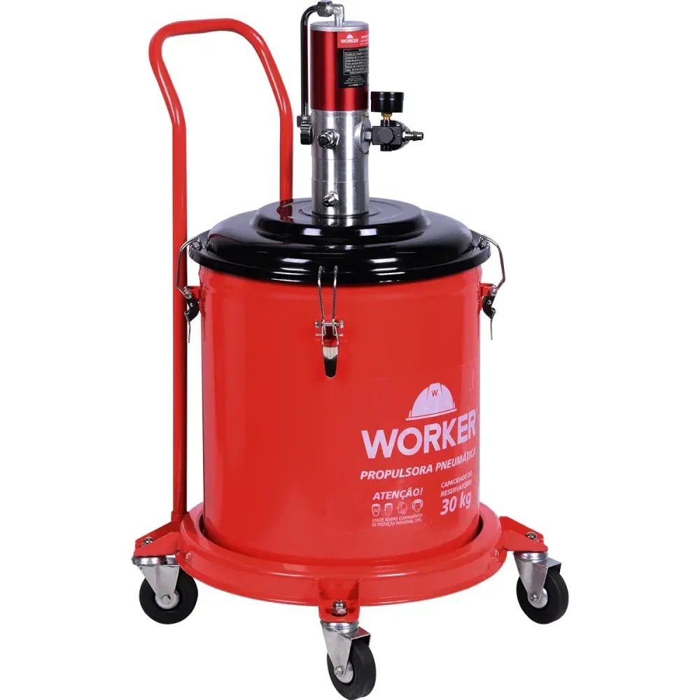 Propulsora Pneumática Reservatório 30Kg 8,1Pcm Worker - Imagem 2