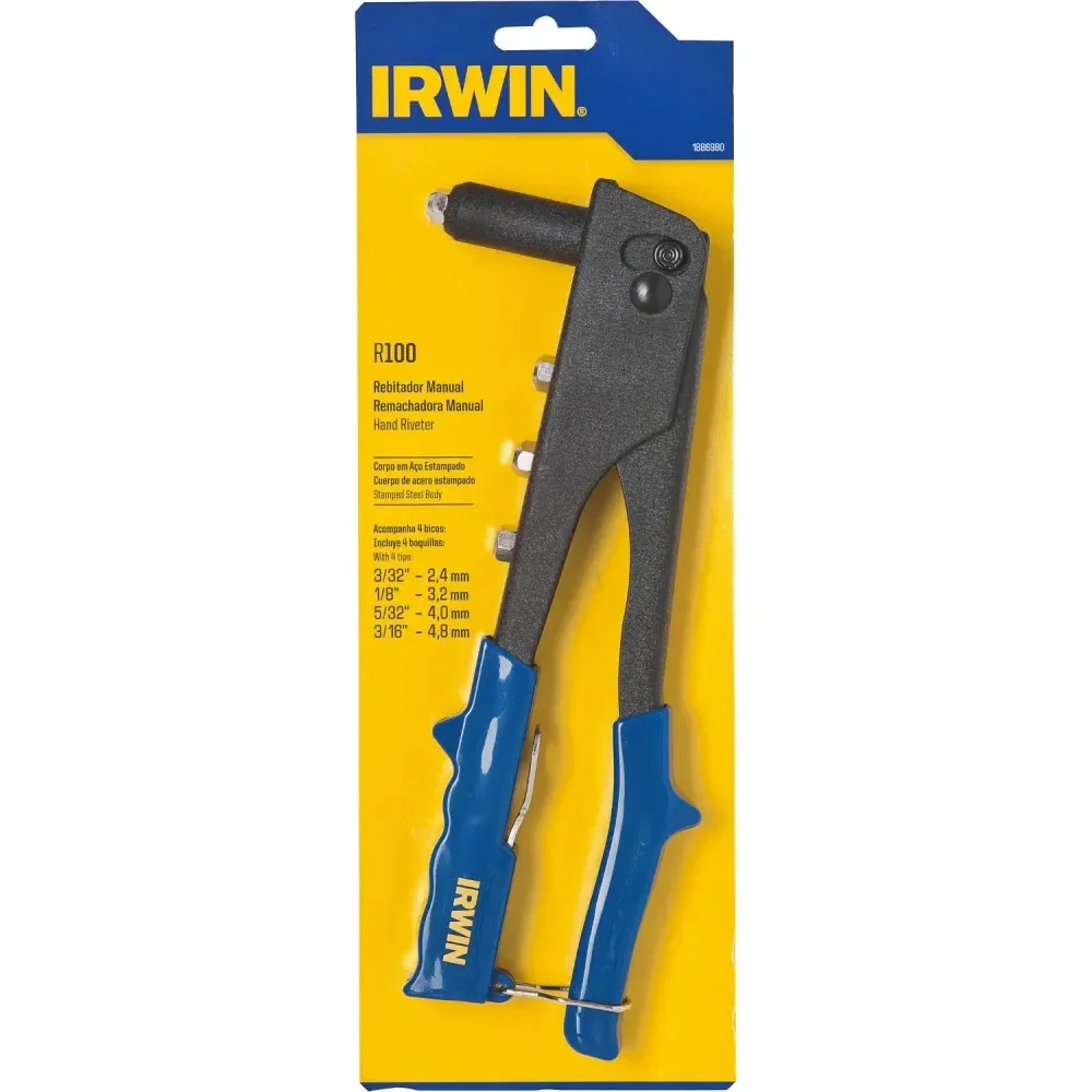 Rebitador Manual 2,4 A 4,8Mm Uso Leve R100 Irwin - Imagem 2