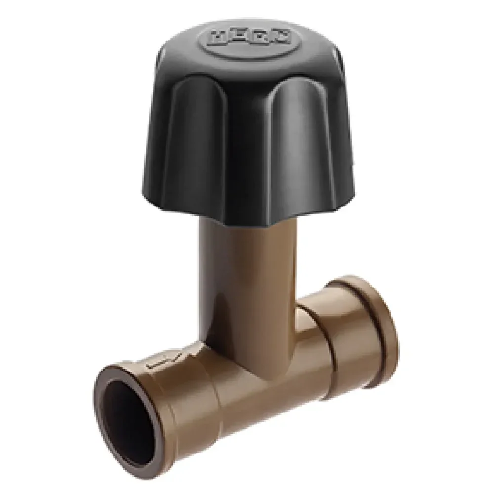 Registro De Pressao Soldável 20Mm Marrom Herc - Imagem 2