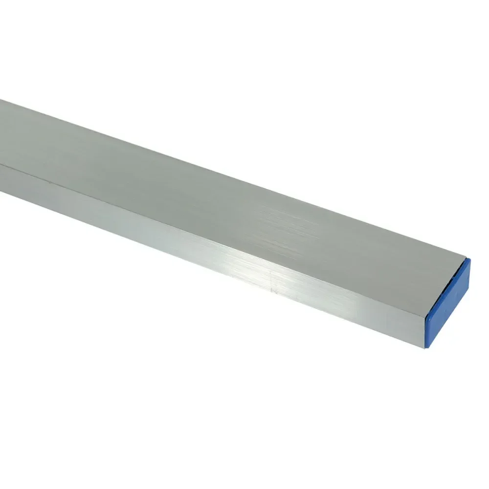 Régua Para Pedreiro Em Alumínio Lisa 47X23Mm 2M Kala - Imagem 4