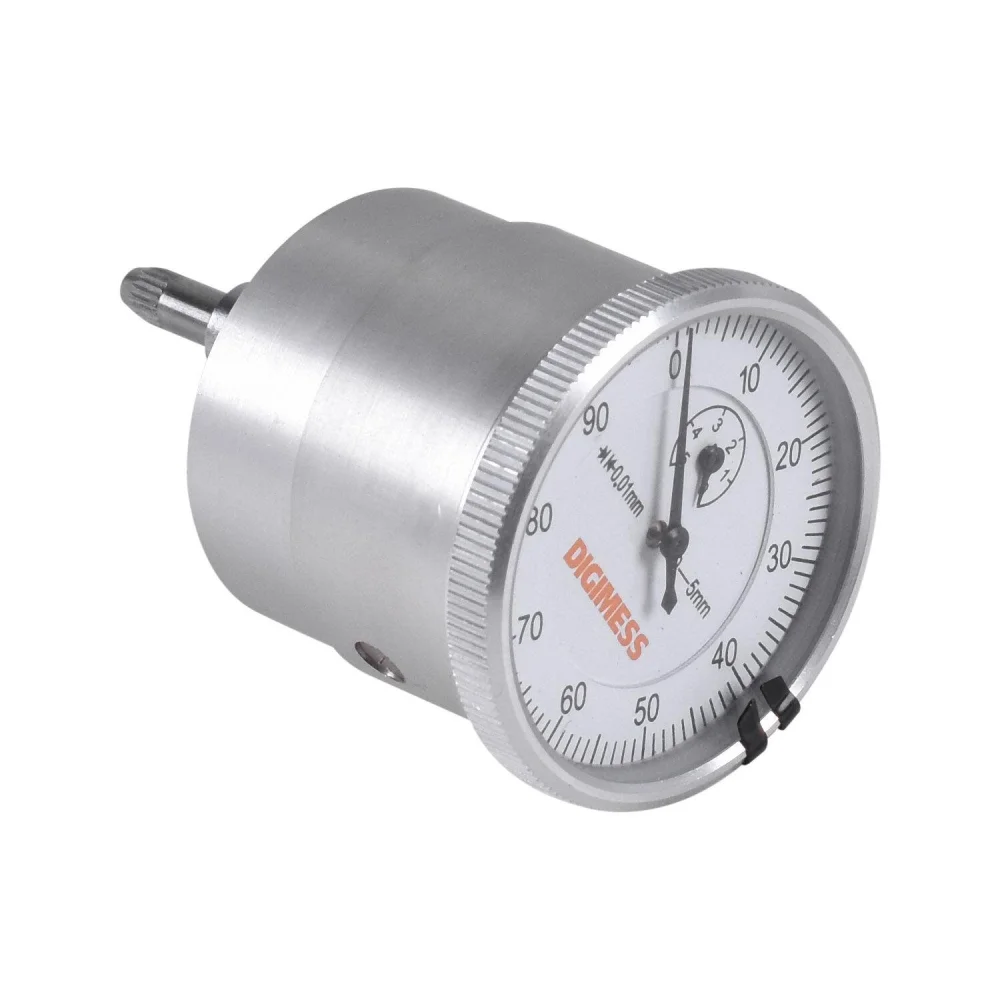 Relógio Comparador 0-5 Mm Graduação 0,01Mm 121.326 Digimess - Imagem 2