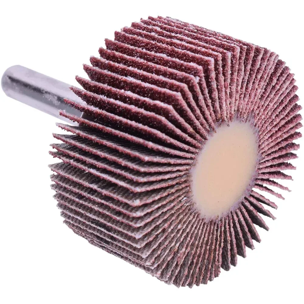 Roda De Lixa Com Haste 30Mm X 20Mm Grão 36 Worker - Imagem 2