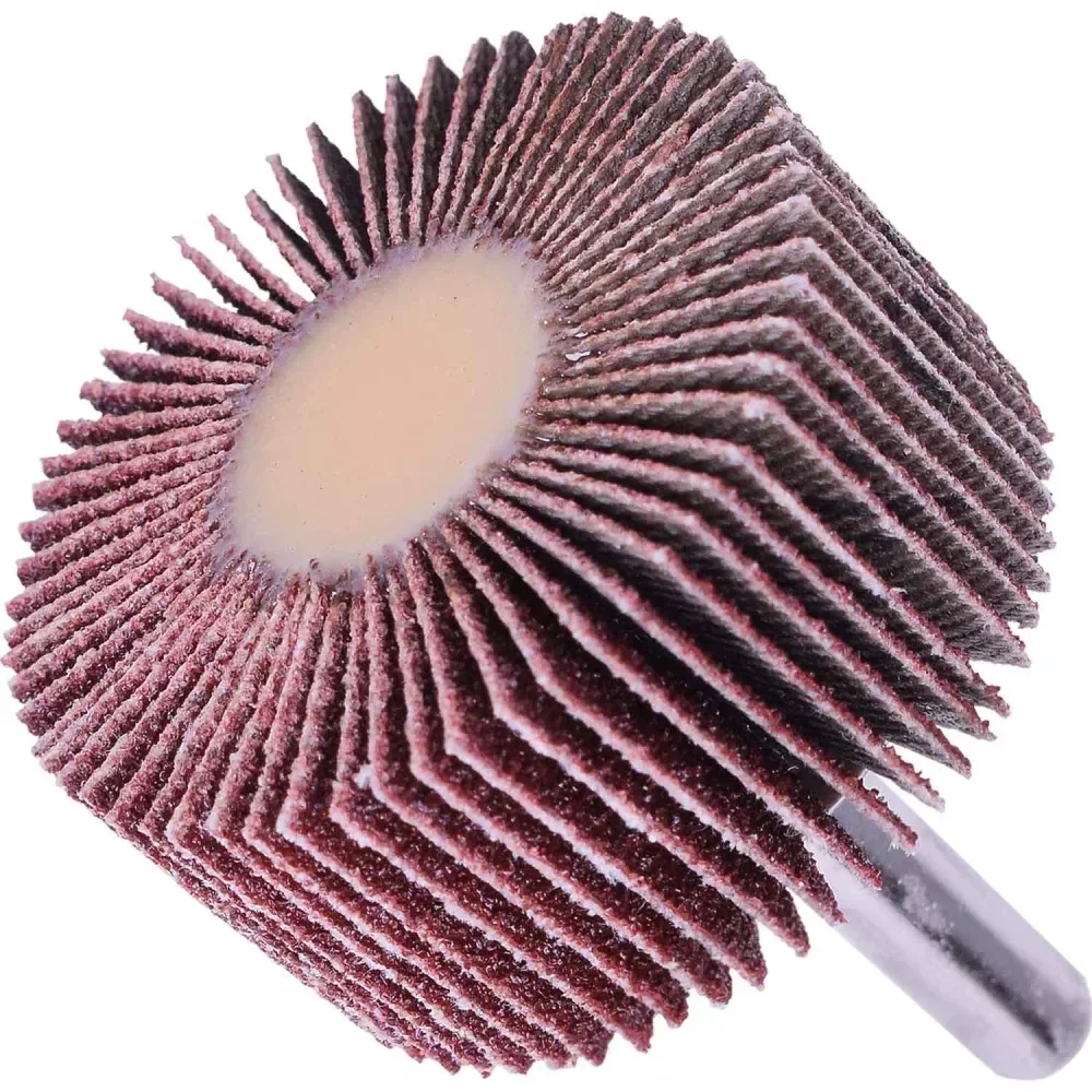 Roda De Lixa Com Haste 50Mm X 20Mm Grão 36 Worker - Imagem 4