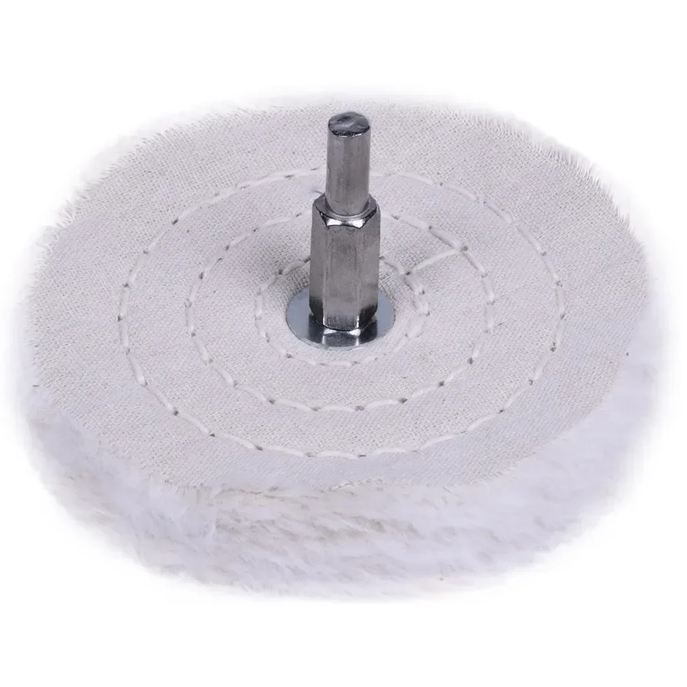 Roda De Polimento 4 Com Haste 1/4 Worker - Imagem 2