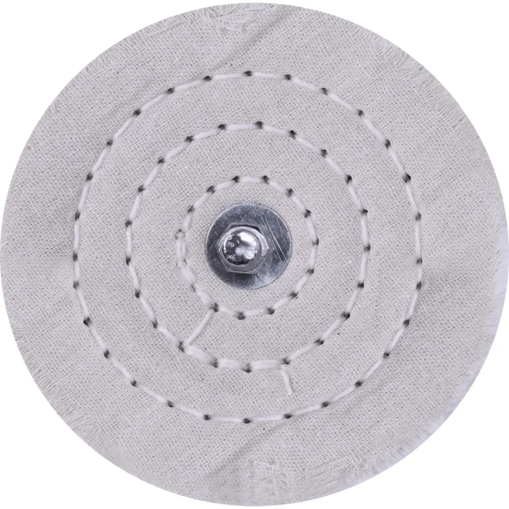 Roda De Polimento 4 Com Haste 1/4 Worker - Imagem 4