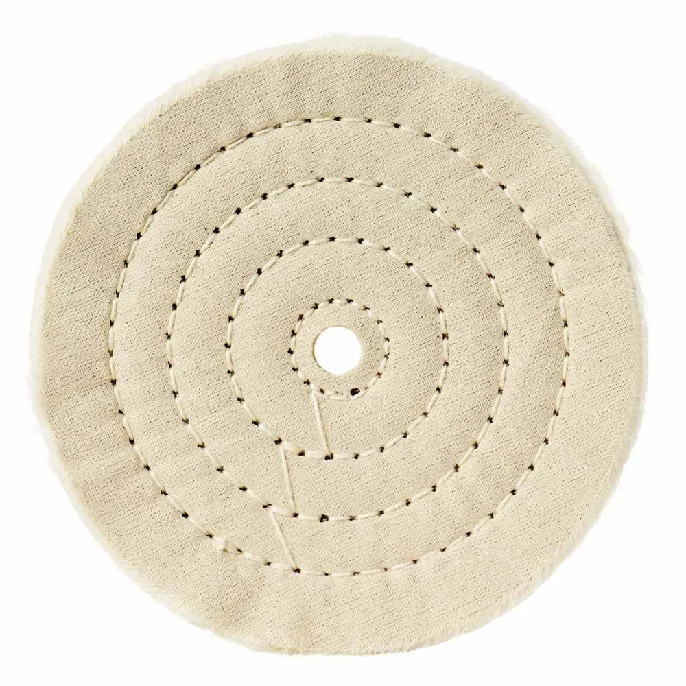Roda De Polimento Em Algodão 4 4500 Rpm Worker - Imagem 3