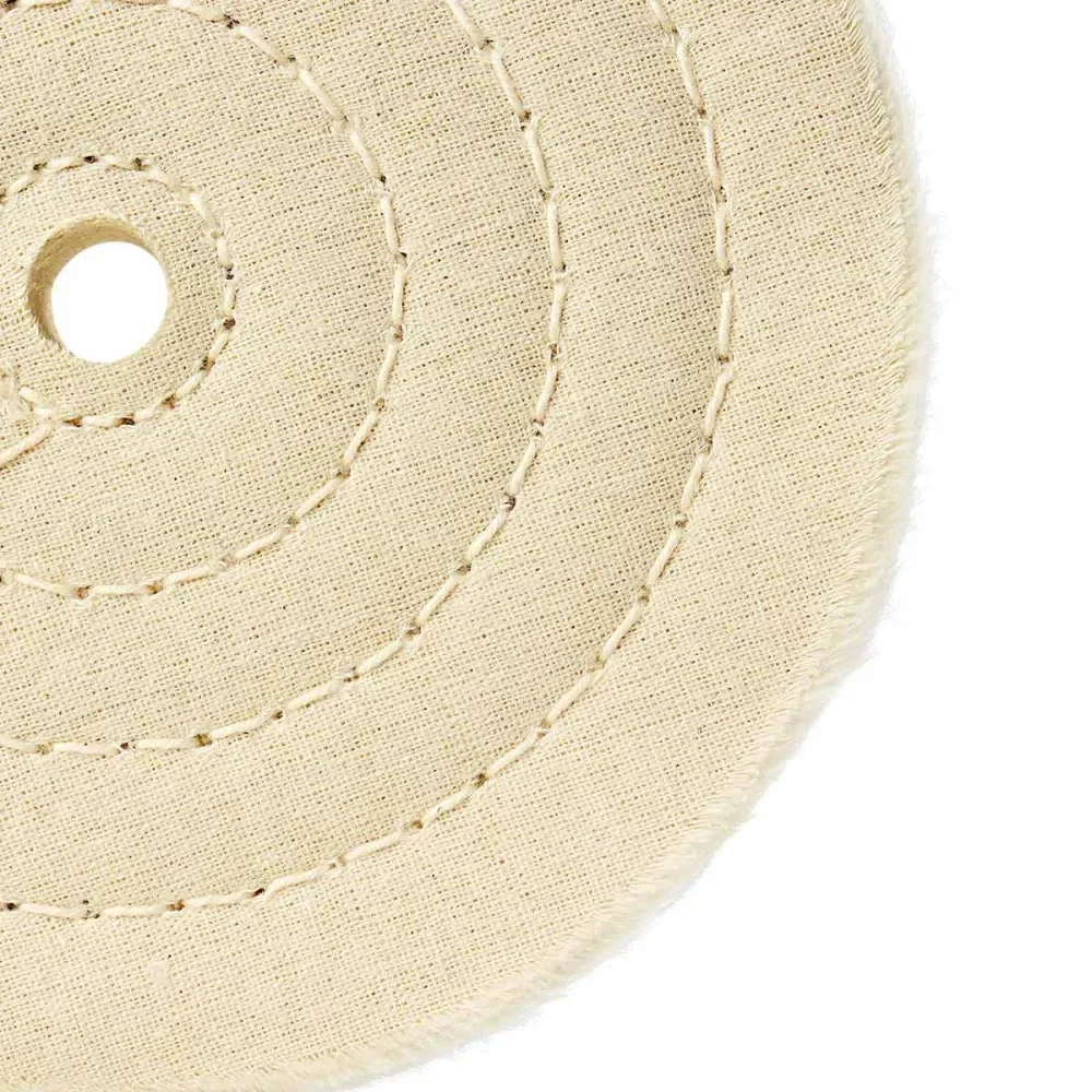 Roda De Polimento Em Algodão 6 4500 Rpm Worker - Imagem 4