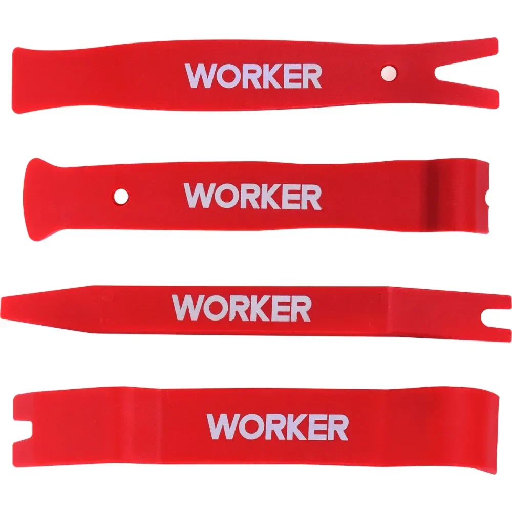 Sacador/Espátula Nylon Para Remover Forro 4 Peç Worker - Imagem 3