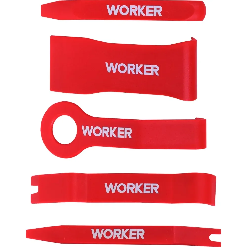 Sacador/Espátula Nylon Para Remover Forro 5 Peç Worker - Imagem 3