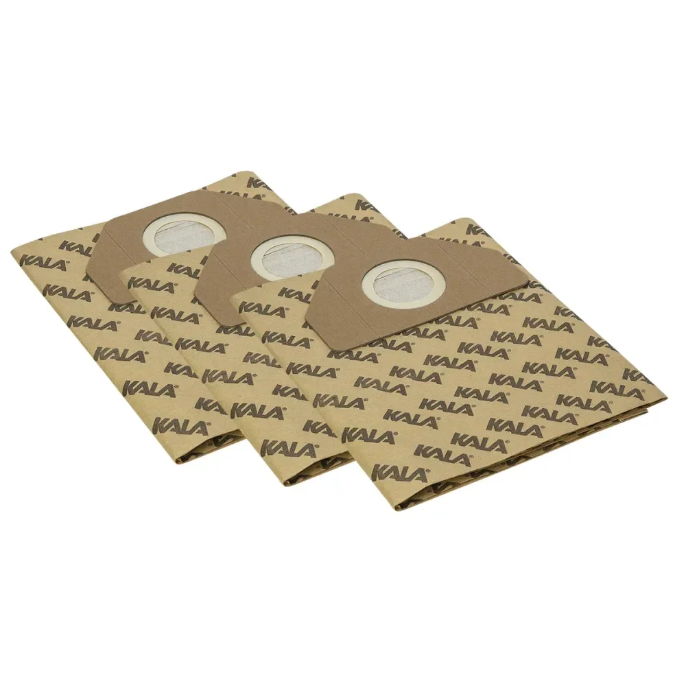 Saco Coletor De Pó Para Aspirador 18L 3 Peç Kala - Imagem 2