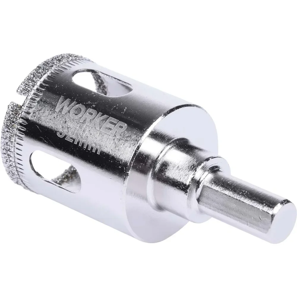 Serra Copo Diamantada Para Porcelanato Triangular 32Mm Worker - Imagem 3