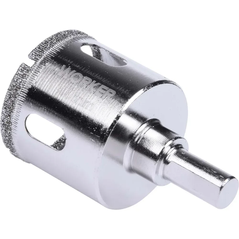 Serra Copo Diamantada Para Porcelanato Triangular 40Mm Worker - Imagem 3