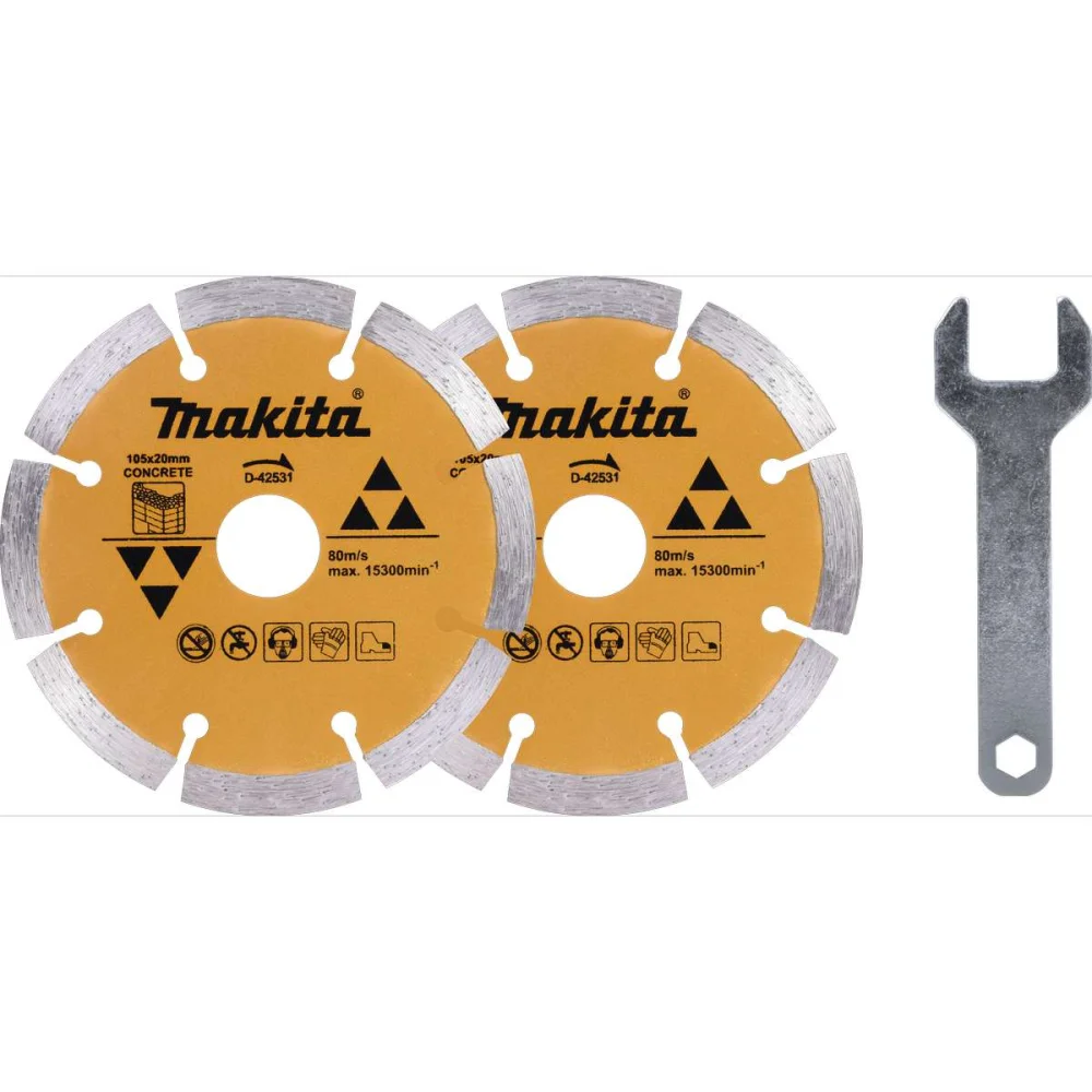 Serra Mármore 4100Nh3Zx2 Com 2 Discos 110Mm 1300W Makita - Imagem 7