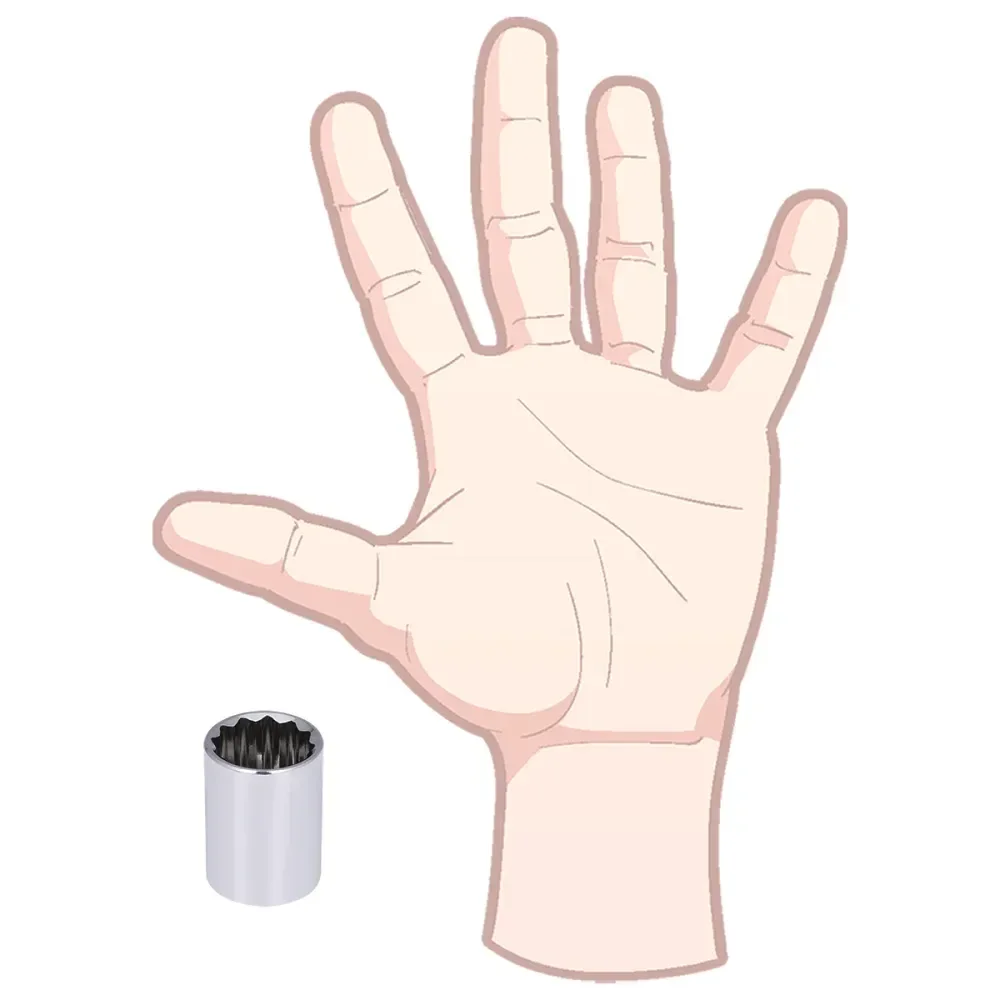 Soquete Estriado Encaixe 1/2 13/16 Worker - Imagem 5