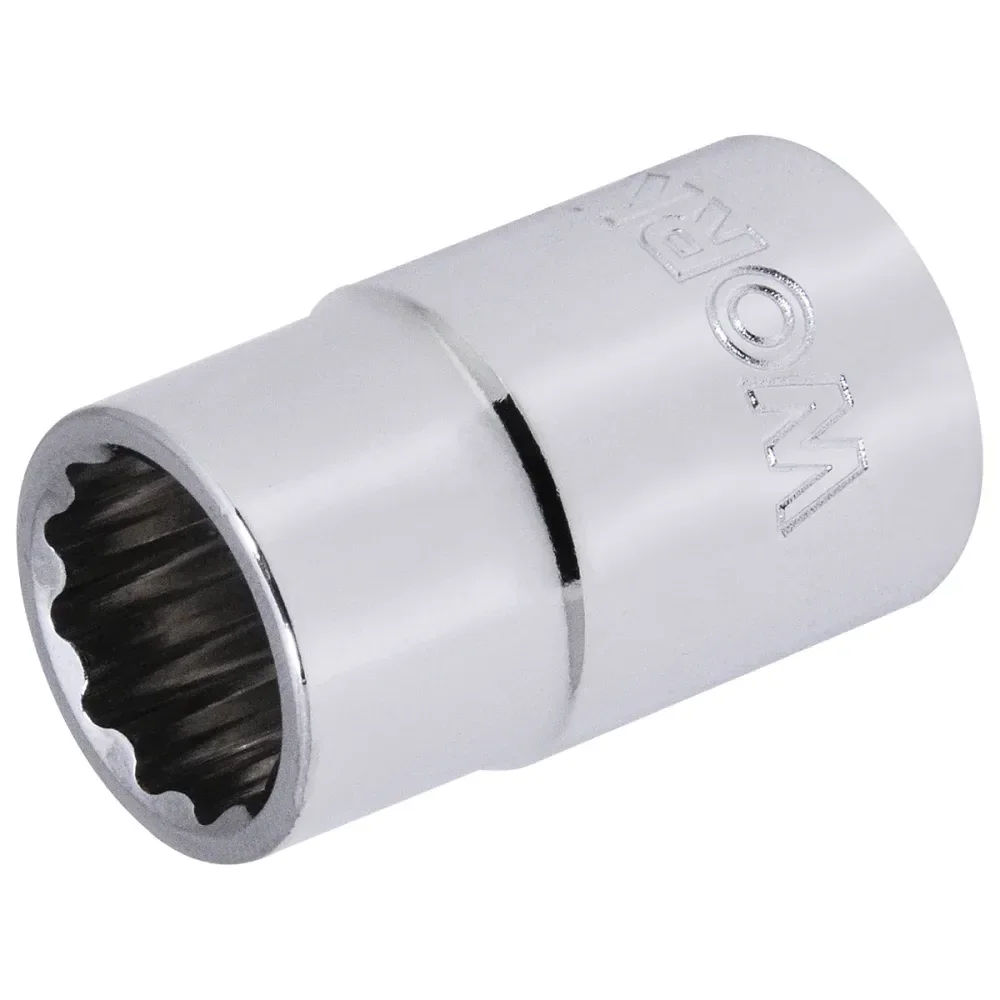 Soquete Estriado Encaixe 3/8 11Mm Worker - Imagem 3