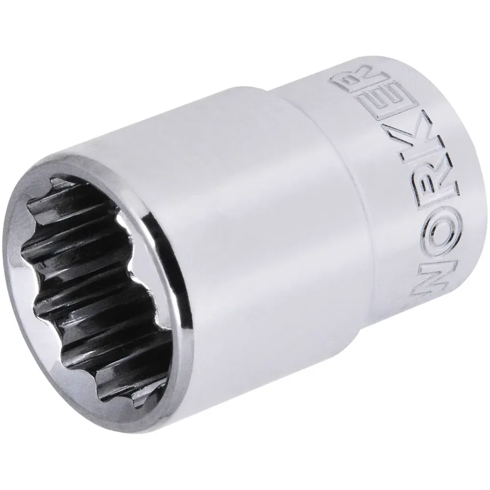 Soquete Estriado Encaixe 3/8 14Mm Worker - Imagem 3