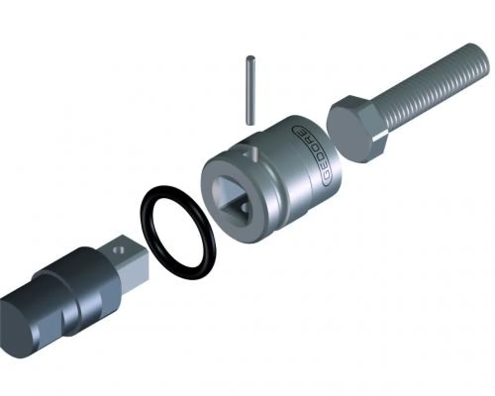 Soquete Impacto Curto 3/8X14Mm - Gedore - Imagem 3