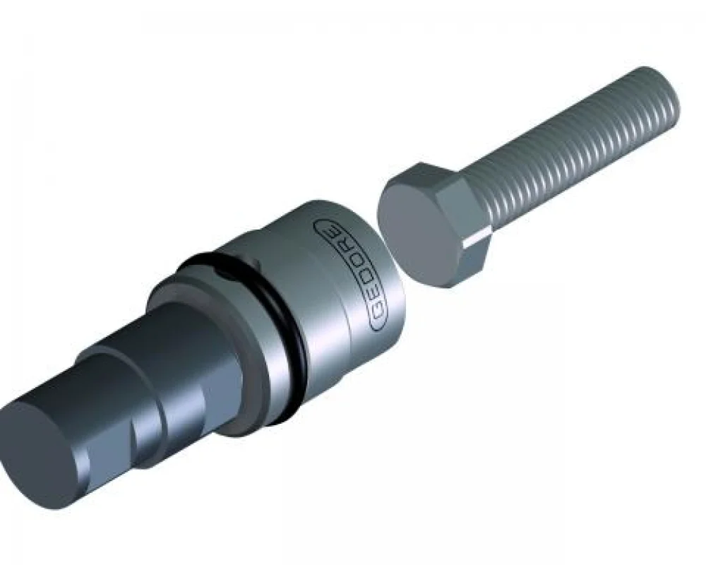 Soquete Sextavado De Impacto 1 65Mm Longo Da Gedore - Imagem 2