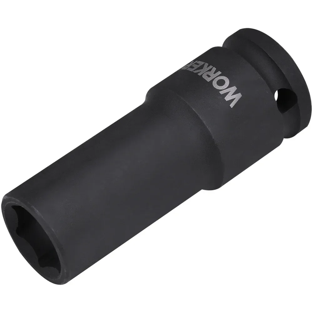 Soquete Sextavado De Impacto Longo Encaixe 1/2 12Mm Worker - Imagem 3