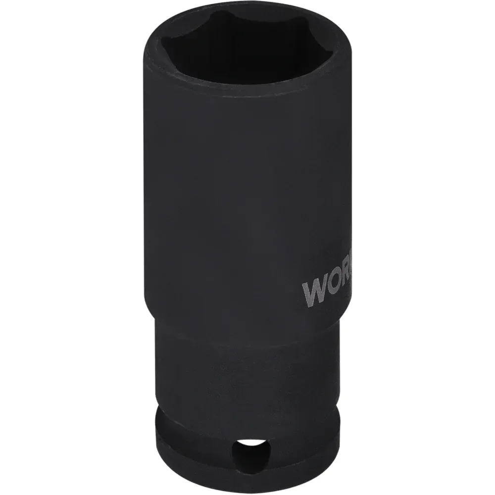 Soquete Sextavado De Impacto Longo Encaixe 1/2 24Mm Worker - Imagem 2