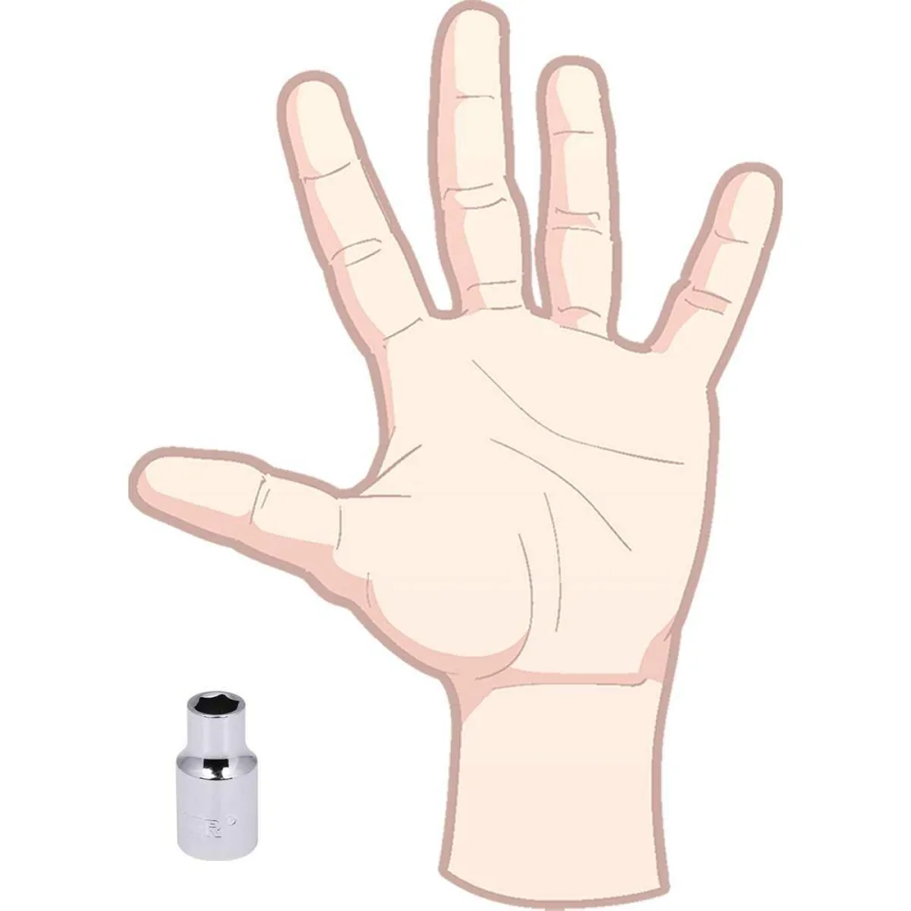 Soquete Sextavado Encaixe 1/2 1.1/8 Worker - Imagem 5